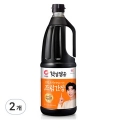 청정원 조림간장, 1.7L, 2개