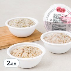 배냇밀 후기 9~10개월 이유식 B세트, 한우가득애호박죽 + 한우가득미역죽 + 한우가득찹쌀비트죽, 2세트