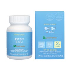 마미앤대디 활성 엽산 포 대디 30g, 1개