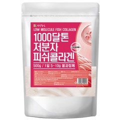 건강중심 저분자 피쉬콜라겐 분말, 500g, 1개