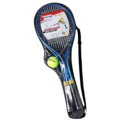 VWY 테니스라켓 22 x 61 cm 2p + 볼 + 가방 세트, 블루