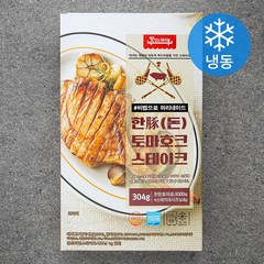 맛있는테이블 한돈 토마호크 스테이크 300g + 시즈닝 4g (냉동, 304g, 1개