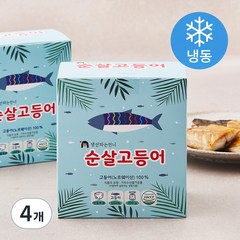 생선파는언니 순살 고등어 (냉동), 300g, 4팩