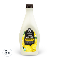 포모나 레몬 톡톡베이스 1.2kg, 3개, 12L