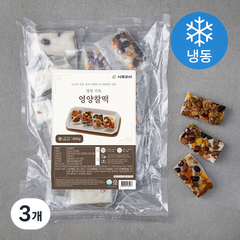 시루조아 영양가득 영양찰떡 (냉동), 600g, 3개