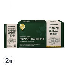 참앤들황토농원 프리미엄 돼지감자 여주즙 30p, 2400ml, 2개