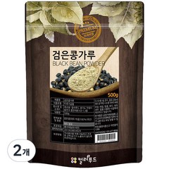 컬러푸드 국산 검은콩가루, 2개, 500g