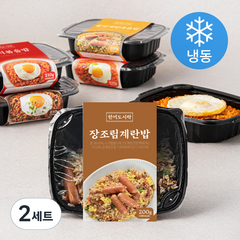 편한한끼 식단도시락 볶음밥 6팩 세트 (냉동), 2세트