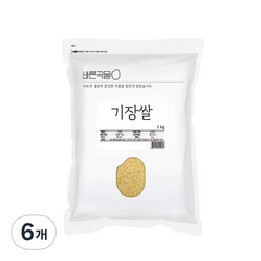 바른곡물 기장쌀, 2kg, 6개