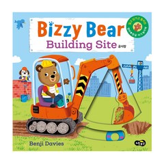 비지 베어(Bizzy Bear) Building Site 공사장:밀고 당기고 돌려 보는 영어 한글 아기 놀이책, 노란우산