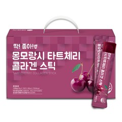 미쁨생활건강 딱좋아 몽모랑시 타트체리 콜라겐 젤리스틱, 300g, 4박스