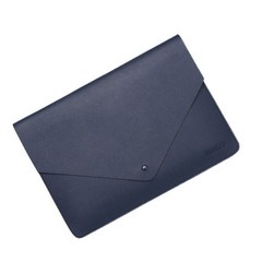 옐로플 편지봉투형 노트북 파우치, NAVY