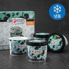 부르스터스 민트초코 미니컵 아이스크림 4입 (냉동), 400ml, 1개