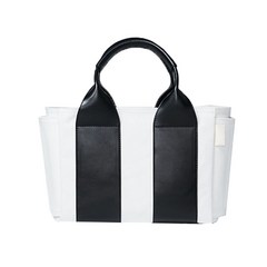 미카스튜디오 미카백 기저귀가방, 화이트 + 블랙