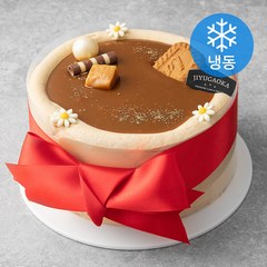 지유가오카 솔티카라멜 케이크 (냉동), 750g, 1개