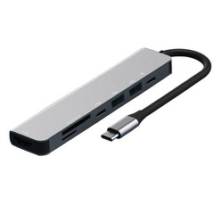 구스페리 7포트 USB 3.0 HDMI C타입 멀티허브 DEX 덱스 미러링