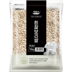 더담은 2023년산 햇곡 국산 흰찰보리쌀, 10kg, 1개