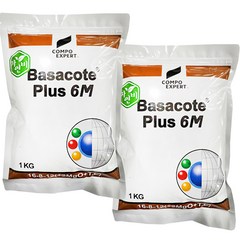 비료컴퍼니 바사코트 화분 식물영양제 6개월 복합 코팅비료, 2개, 1kg