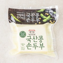 대상 종가집 국내산 콩 손두부, 300g, 1개