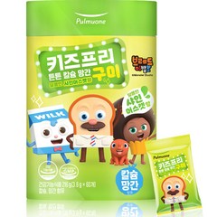 키즈프리 튼튼칼슘 망간구미 60p 랜덤발송, 샤인머스캣맛, 216g, 1개