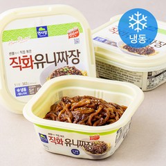 면사랑 직화 유니짜장 (냉동), 383g, 3개