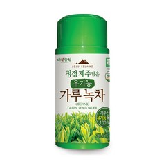 다농원 청정제주담은 유기농 가루녹차, 40g, 1개입, 1개