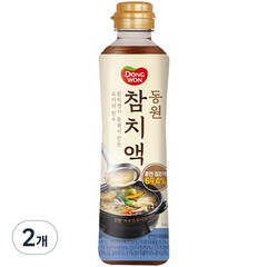 동원 참치액, 500ml, 2개