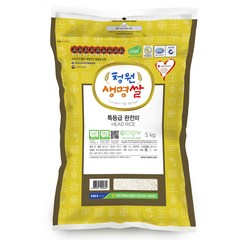 청원생명농협 특등급 완전미 저탄소 GAP 청원생명쌀, 5kg(특등급), 1개