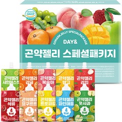 참앤들황토농원 데이앤 곤약젤리 스페셜 10종 x 3p 세트, 3900ml, 1세트