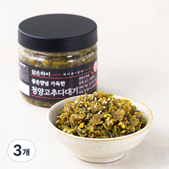 담은차이 좋은양념 가득한 청양고추다대기, 250g, 3개