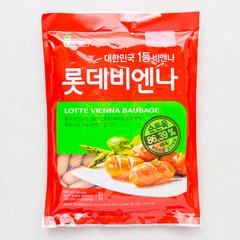 롯데햄 롯데비엔나 (냉장), 500g, 1개