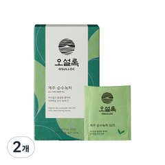 아모레퍼시픽 오설록 제주 순수녹차, 1.5g, 20개입, 2개