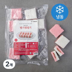 시루조아 발효숙성 딸기잼 설기 (냉동), 680g, 2개