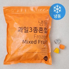 베트남산 과일 3종 혼합 (냉동), 1kg, 1개