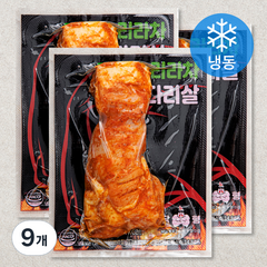 닭형 직화 스리라차 통다리살 (냉동), 100g, 9개