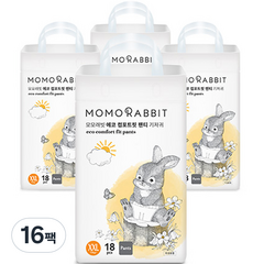 모모래빗 에코컴포트핏 팬티기저귀 유아용, 점보형(2XL), 288매