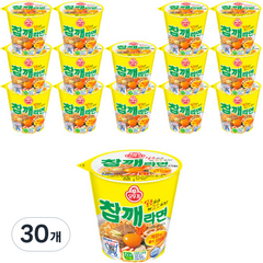 오뚜기 참깨라면 컵 65g, 30개