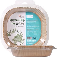 쿠킹 에어프라이어 종이호일 사각 50p, 2개