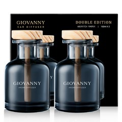 GIOVANNY 차량용 디퓨저 150ml 세트, 2개, 아베피치