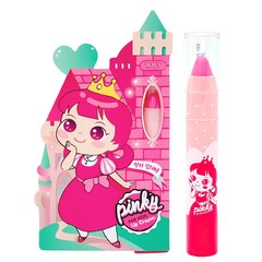 핑크공주 핑키 립크레용 어린이 립스틱 2.5g, 02 큐티핑크, 1개