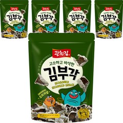 광천김 고소하고 바삭한 김부각 오리지널, 50g, 5개