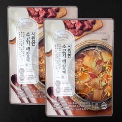 호텔컬렉션 에센셜 시원한 소고기 해장국 냉장, 480g, 2개