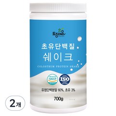 토종마을 초유 단백질 쉐이크, 2개, 700g