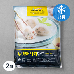 한만두 투명한 낙지 만두 (냉동), 1000g, 2개