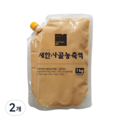 새한비아이에프 사골농축액, 1kg, 2개