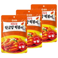 샘표 매콤달콤 학교앞 떡볶이, 125g, 3개