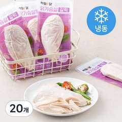 하림이닭 닭가슴살 갈릭 (냉동), 100g, 20개