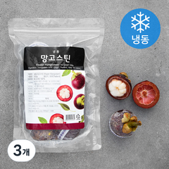 망고스틴 (냉동), 500g, 3개