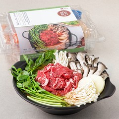 바른식 얼큰 미나리 샤브샤브 (냉장), 1개, 800g