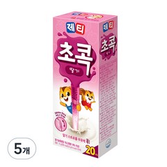 제티 초콕 딸기맛, 3.6g, 20개입, 5개
